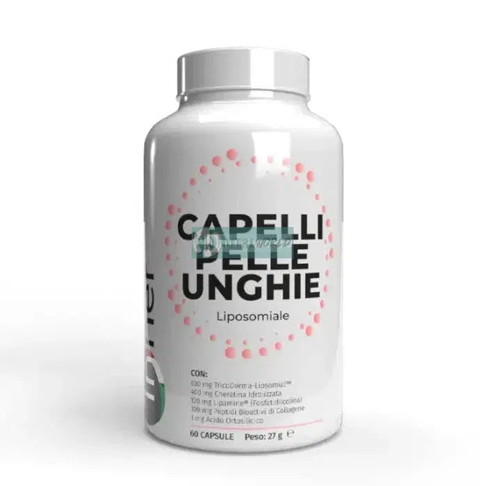 Inner Capelli Pelle Unghie 60 Capsule per Capelli Forti-NutriWorld.it