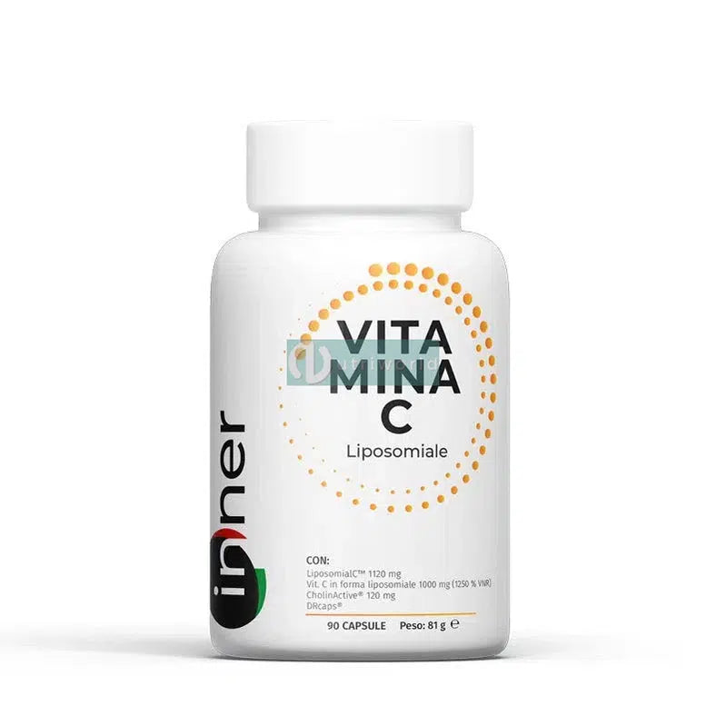 Inner Vitamina C Liposomiale 90 Capsule per Energia e Difese-NutriWorld.it