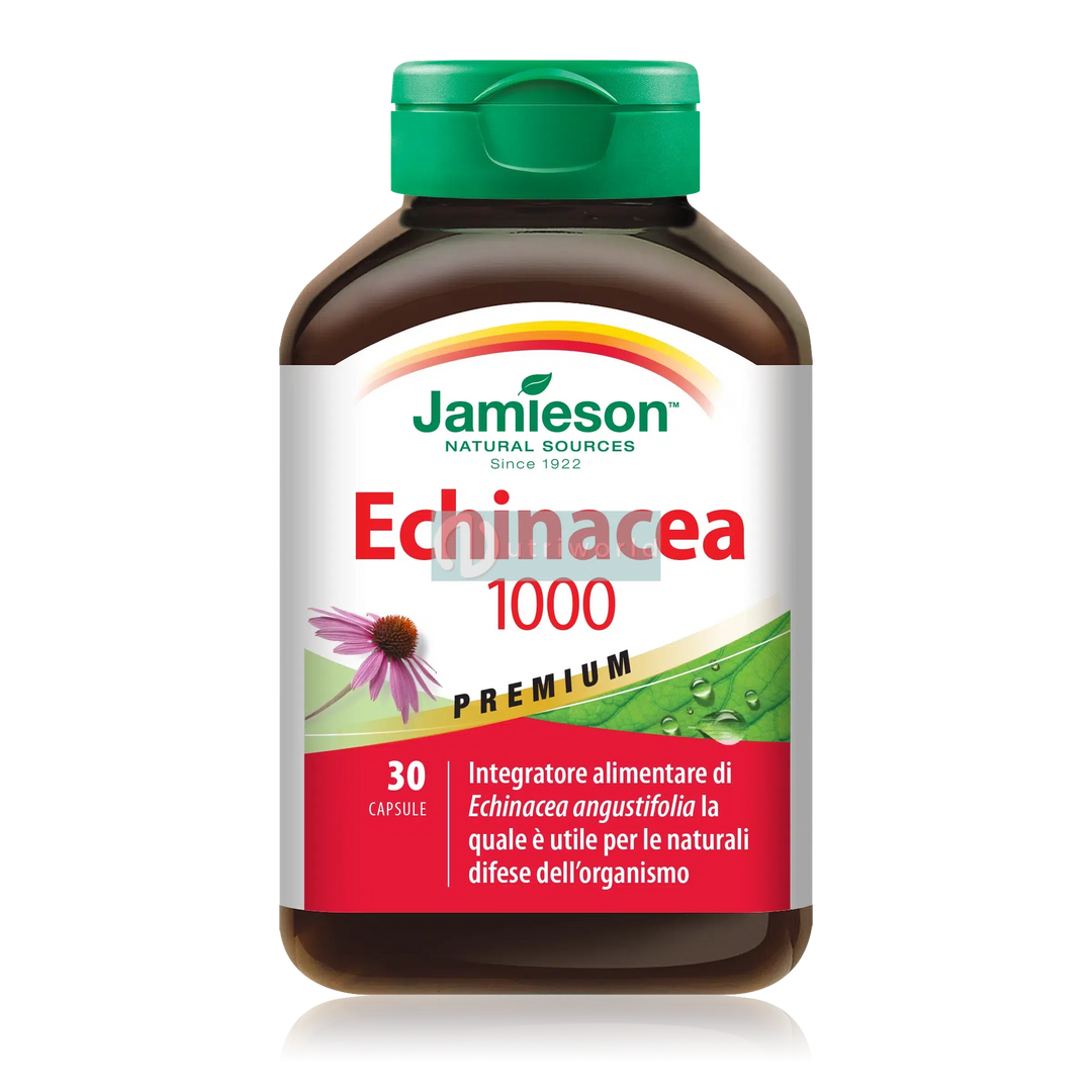 Jamieson Echinacea 1000 30 Compresse per Energia e Difese Naturali-NutriWorld.it