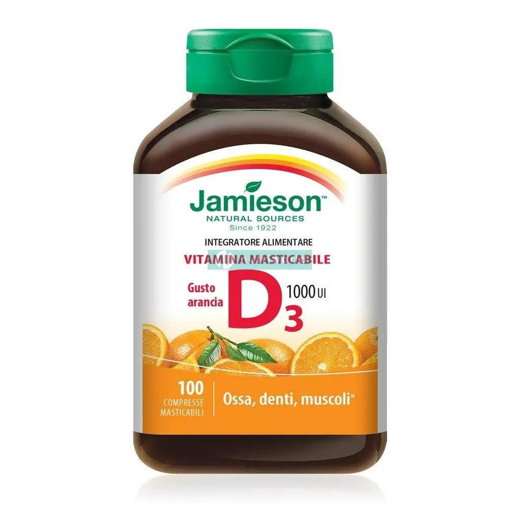 Jamieson Vitamina D 1000 Masticabile