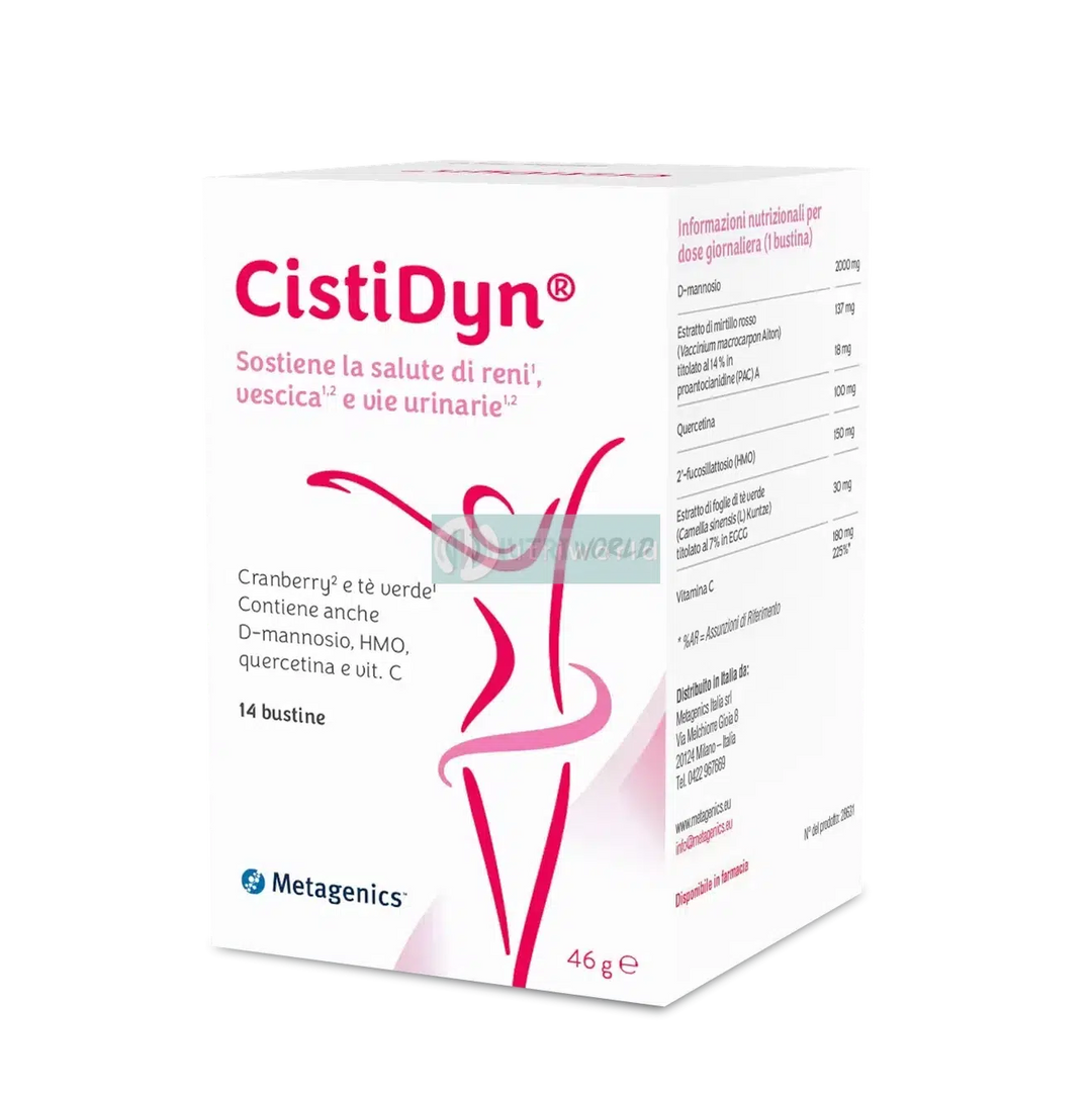 Metagenics CistiDyn 14 bustine in polvere solubili per soluzione orale-NutriWorld.it