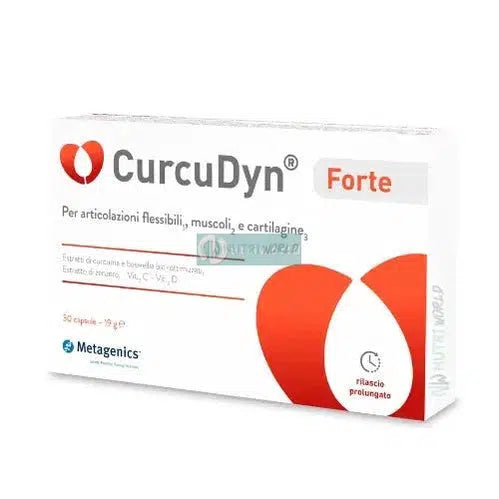 Metagenics CurcuDyn Forte 30 Capsule con Curcuma e Zenzero Bio per Articolazioni-NutriWorld.it