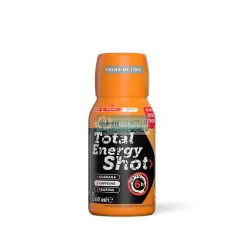 Named Sport Total Energy Shot 60 ml Arancia con Caffeina per Pre-Workout Intra-Workout-NutriWorld.it
