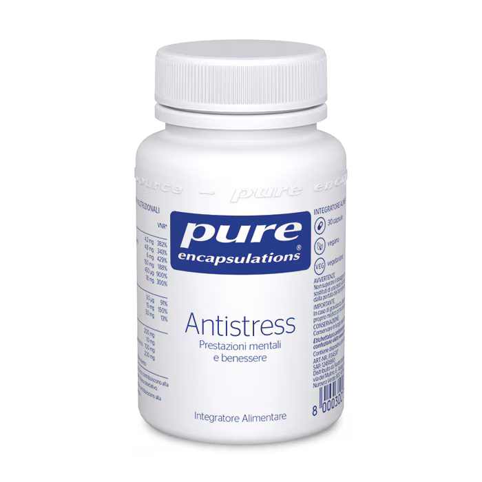 Purencap Antistress 30 Capsule per Stanchezza Mentale e Fisica, Umore e Sonno