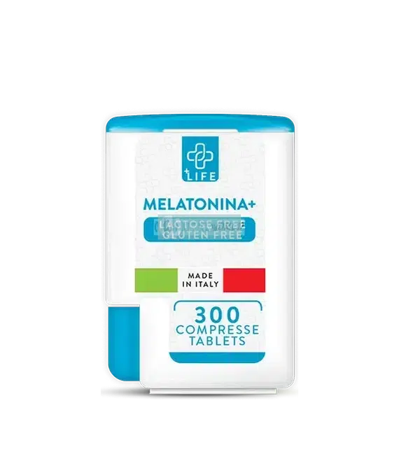 PiuLife Melatonina+ Pocket 300 Compresse per Sonno e Rilassamento-NutriWorld.it