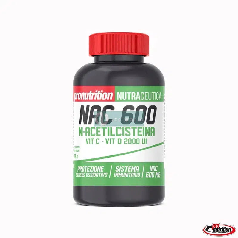 Pronutrition Nac 600 60 Capsule Antiossidante Naturale Glutatione-NutriWorld.it