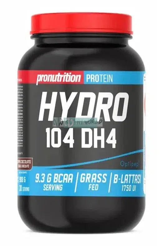 Pronutrition Protein Hydro 104 Dh4 908 g Cacao Doppio Cioccolato in Polvere Idrolizzate-NutriWorld.it