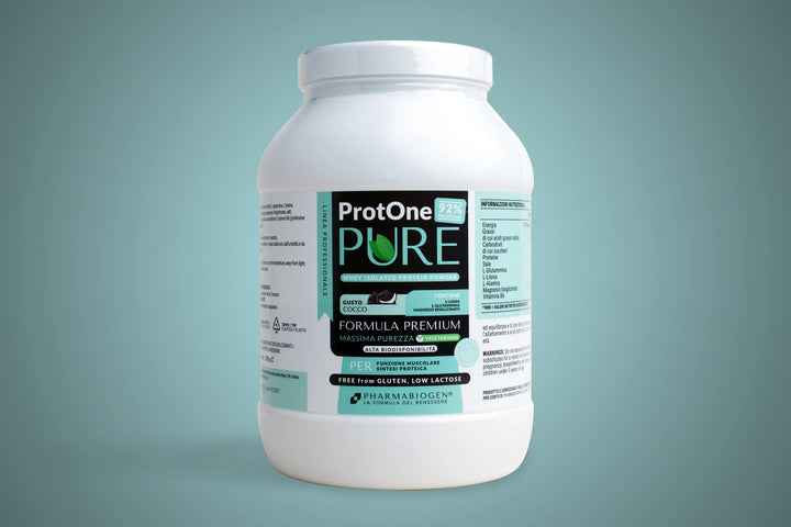 Pharmabiogen ProtOne Pure 700g Cocco Proteine Isolate in Polvere per Massa e Recupero