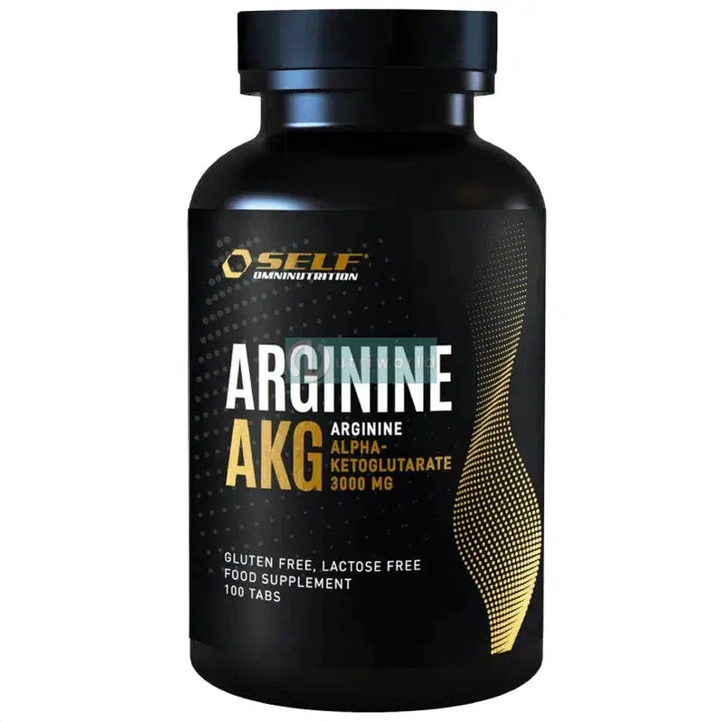 Self Omninutrition Arginine Aakg Arginina 100 Compresse Pre-Workout per Energia e Crescita-NutriWorld.it