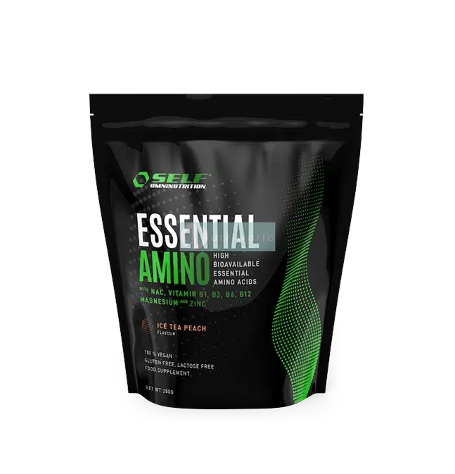 Self Omninutrition Essential Amino 250 g Ice Tea Peach Pesca Aminoacidi Essenziali con Nac per Recupero e Massa-NutriWorld.it