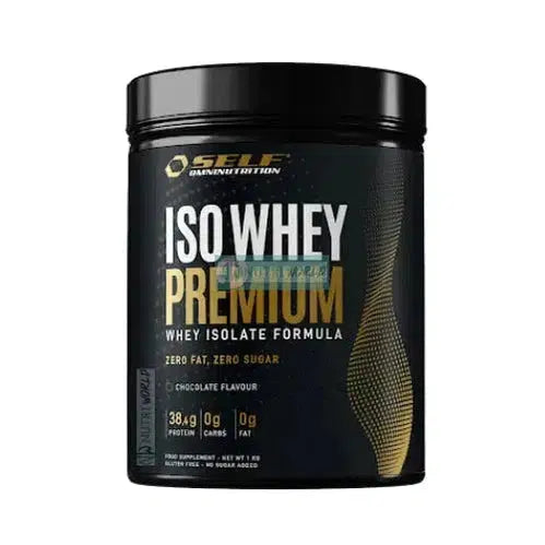 Self Omninutrition Iso Whey Premium 1kg Cioccolato Chocolate Isolata in Polvere per Recupero e Sviluppo-NutriWorld.it