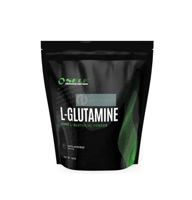 Self Omninutrition L - Glutamine 500 g in Polvere Glutammina per Recupero Post-Workout-NutriWorld.it