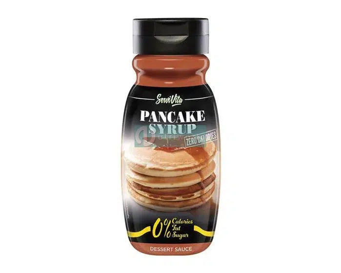 Servivita Salsa Pancake Syrup Zero0% 320ml Sciroppo di Acero Senza Zuccheri e Grassi-NutriWorld.it