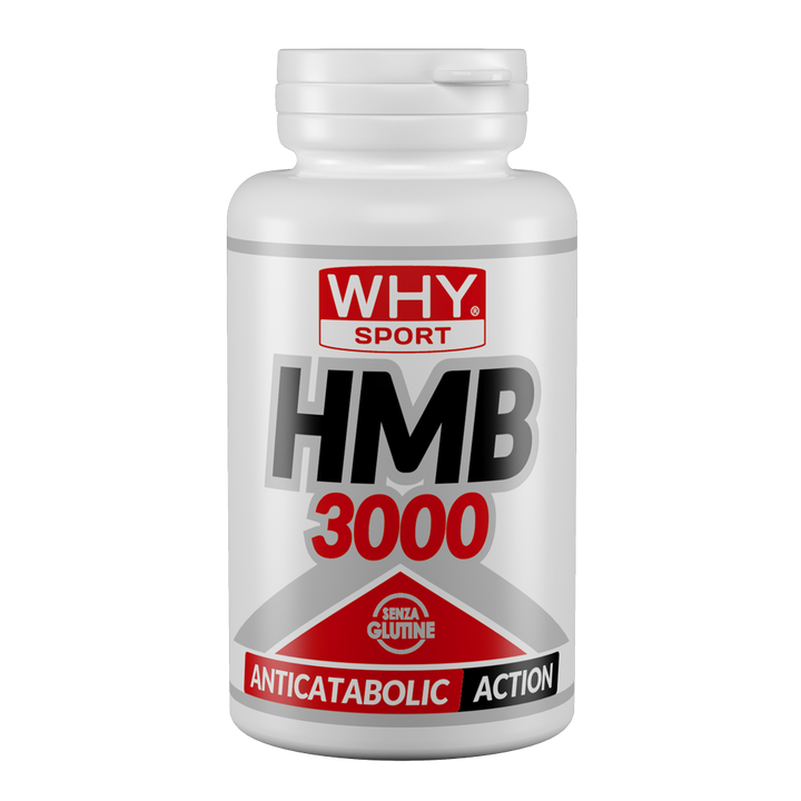 Why Sport HMB 3000 90 Capsule per Energia e Massa Pre-Workout e Post-Workout