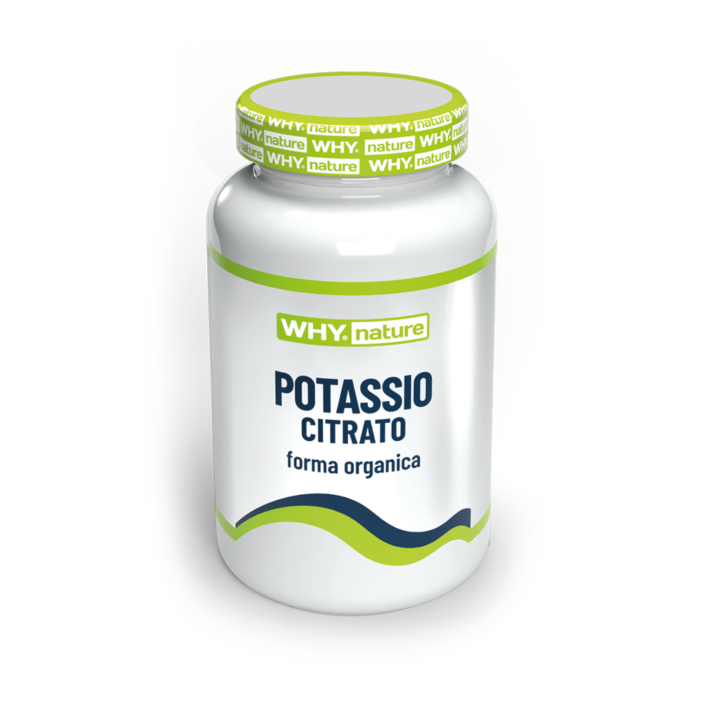 Why Nature Potassio Citrato 90 cpr per Funzione Muscolare e Benessere