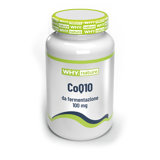 Why Nature CoQ10 90 cps Coenzima Q10 per produzione di Energia e Recupero