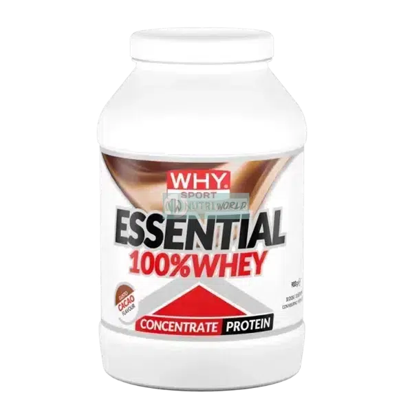 Why Sport Essential 100% Whey 900g Cacao Concentrate in Polvere-NutriWorld.it