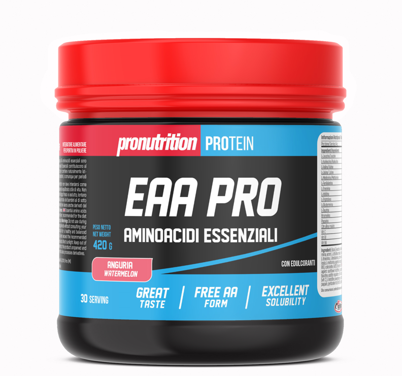 Pronutrition Eaa Pro 420 g Anguria Essenziali in Polvere per Recupero Post-Workout