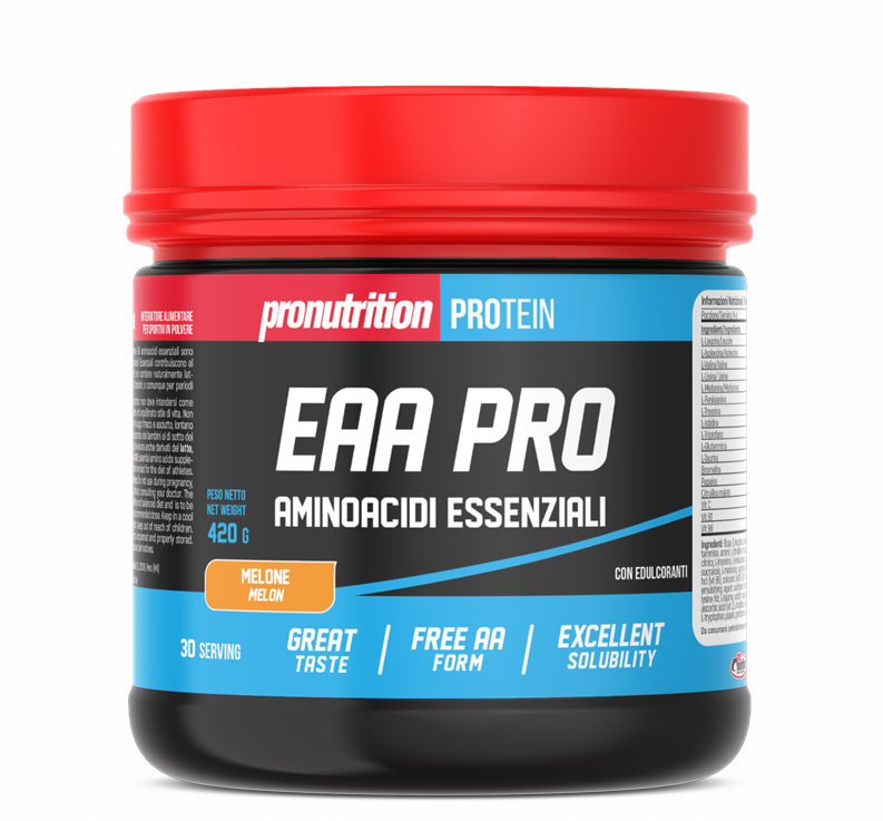 Pronutrition Eaa Pro 420 g Melone Essenziali in Polvere per Recupero Post-Workout