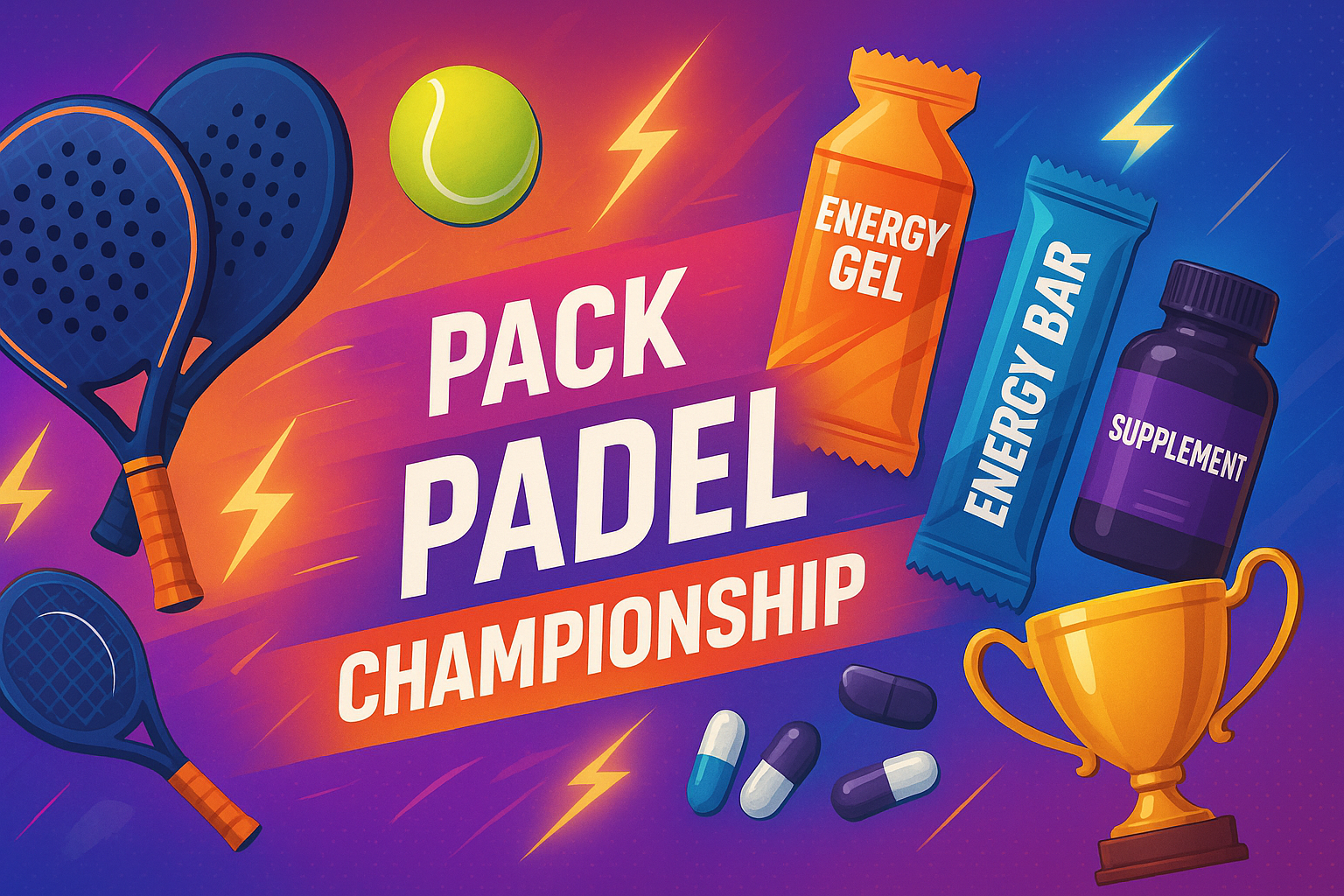 Banner Pack Padel Championship