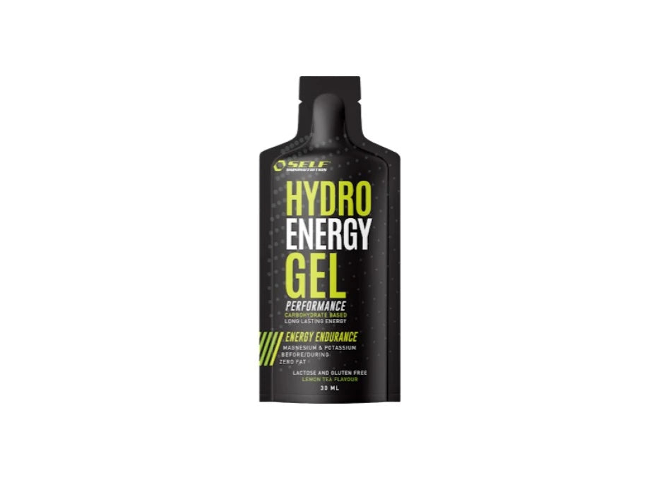 Self Omninutrition Hydro Energy Gel 30ml Tè a Limone Gel Energetico con Sali Minerali per Prestazioni Endurance