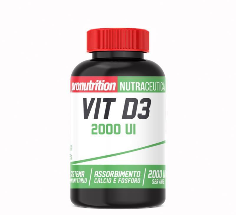 Pronutrition Vit D3 2000 UI 180 Compresse Vitamine per Difese Naturali con Calcio e Fosforo