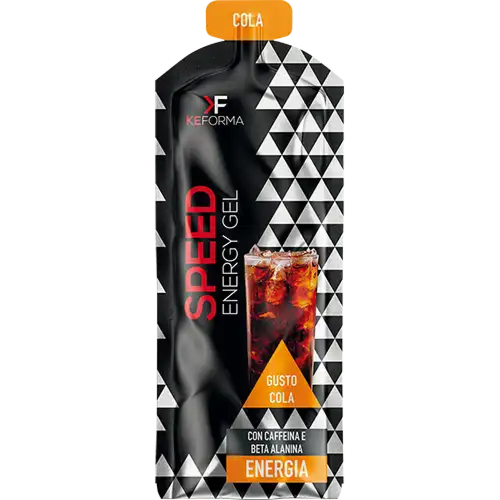 Keforma Speed Energy Gel 60ml Cola Maltodestrina con Caffeina e Beta Alanina per Energia Rapida