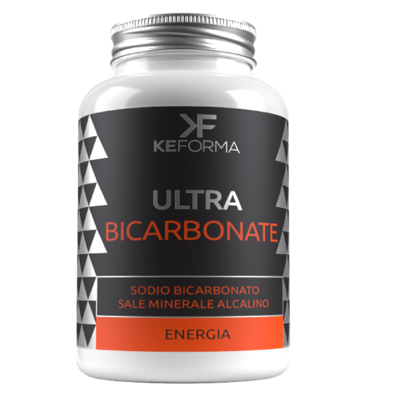 Keforma Ultra Bicarbonate 150 Capsule Sodio Bicarbonato Sale Minerale Alcalino per Energia