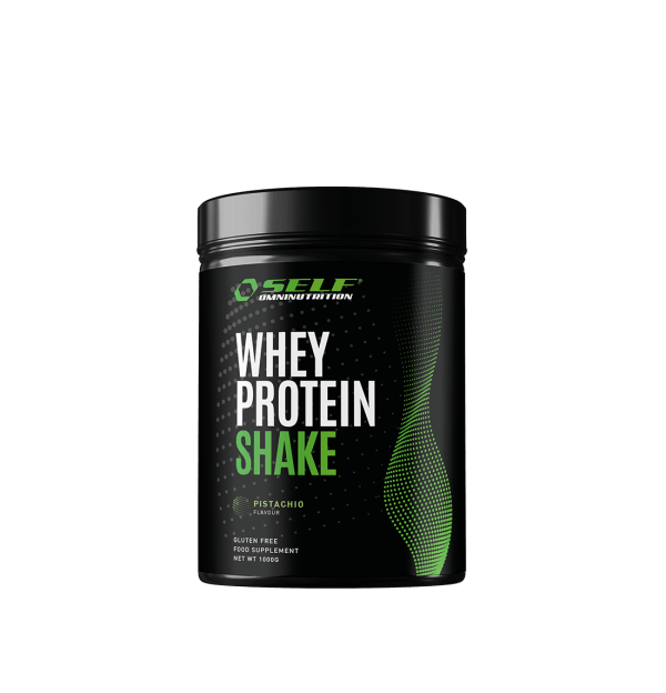 Self Omninutrition Whey Protein Shake 1kg Pistacchio Concentrate in Polvere per Massa e Recupero