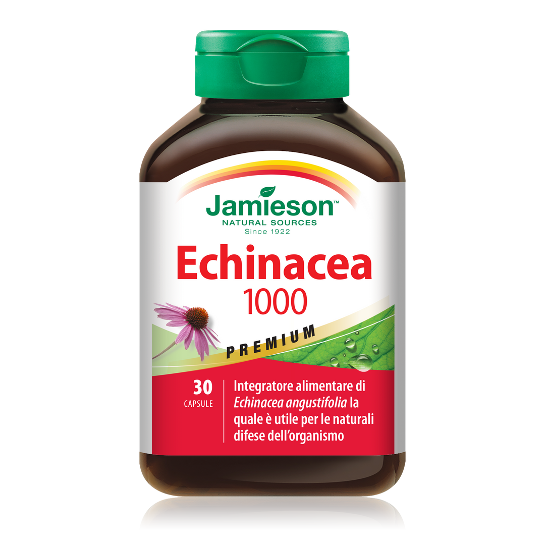 Jamieson Echinacea 1000 30 Compresse per Energia e Difese Naturali