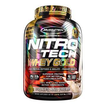MuscleTech NITRO-TECH WHEY GOLD - NutriWorld.it