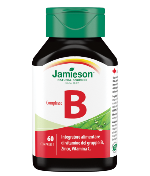 Jamieson Complesso B 60 Compresse per Energia e Forza