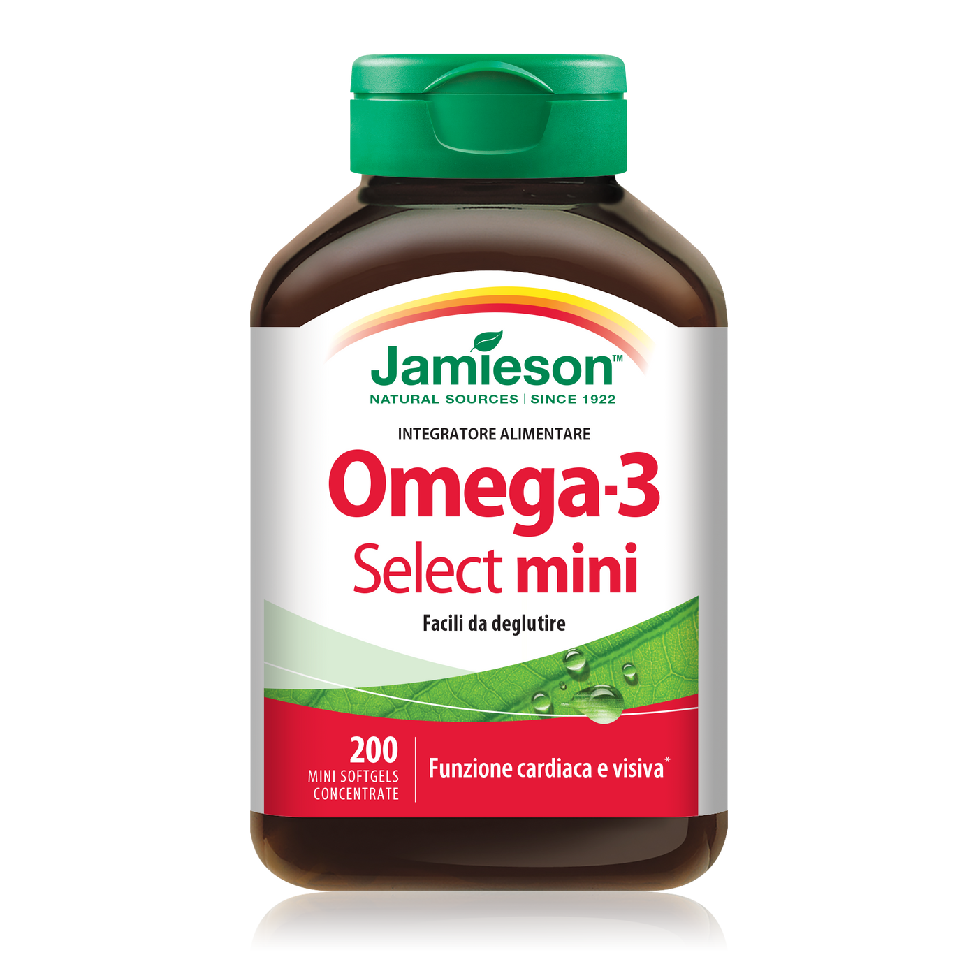 Jamieson Omega 3 Select Mini 200 Softgel per Cuore e Microcircolo