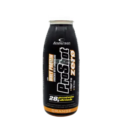 Anderson Proshot Zero Protein Drink 330 ml Arancia Orange Bevanda Proteica Pronta da Bere per Energia e Recupero Anderson