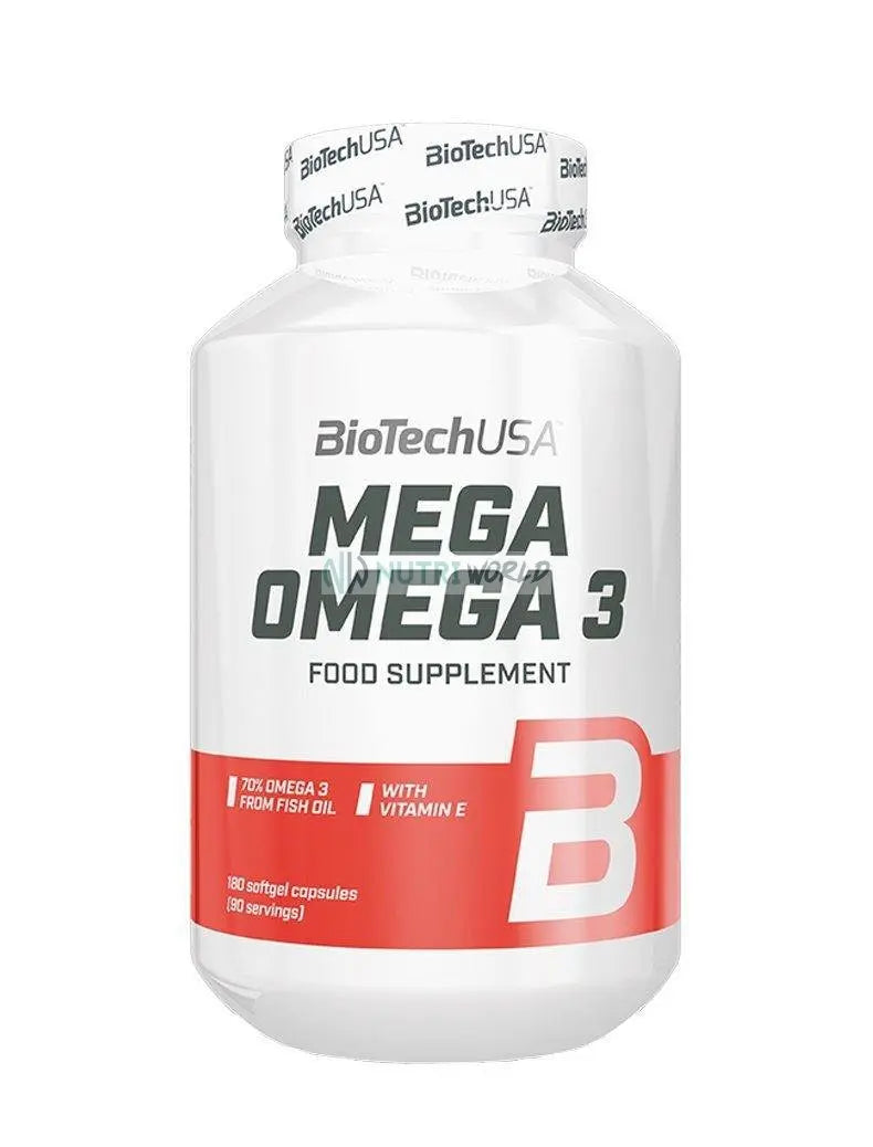Biotech Usa Mega Omega 3 90 Capsule per Cuore e Microcircolo