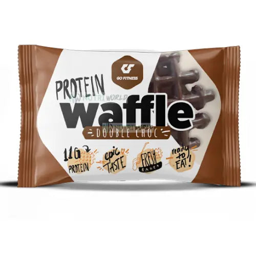 Copia del Go Fitness Protein Waffle 50 g Pronti e Glassati con Ridotti Zuccheri per Colazione e Snack Go Fitness