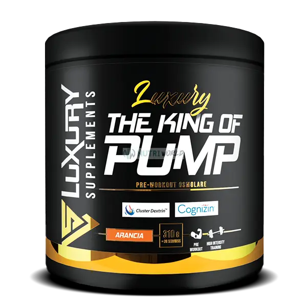 Luxury The King Of Pump 310g Pre-Workout con Caffeina Luxury