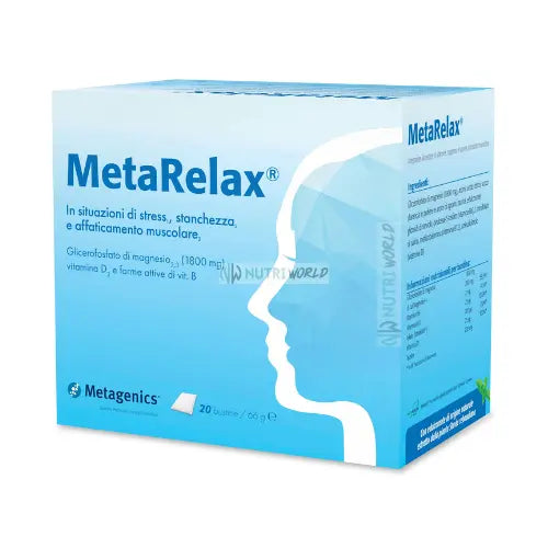 Metagenics MetaRelax 20 bustine per Riposo Relax e Recupero
