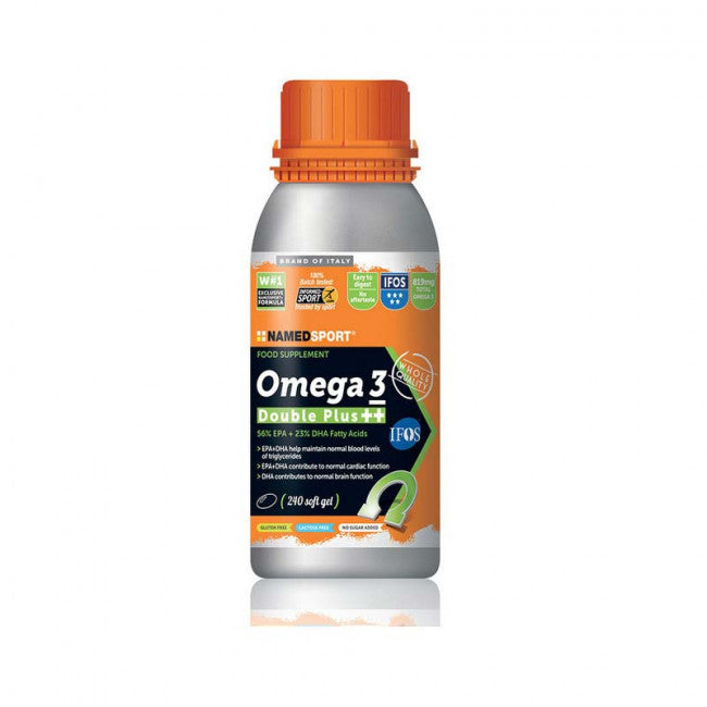 Named Sport Omega 3 Double Plus 110 Capsule Softgels per Cuore e Microcircolo