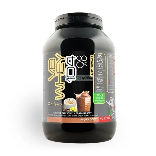 Net Vb Whey 104 Optipep 9.8 900 g Mokaccino Caffe' Latte Idrolizzata in Polvere Net