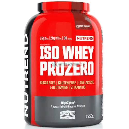 Nutrend Iso Whey Prozero 2.25 kg Proteine Isolate