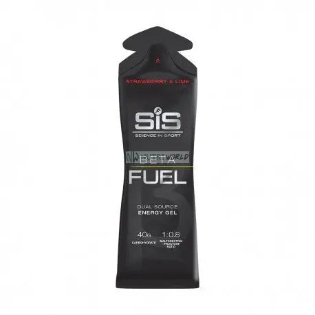 SiS Beta Fuel Gel 60ml Fragola Limone Maltodestrine e Fruttosio per Energia ed Endurance Sis Science In Sport