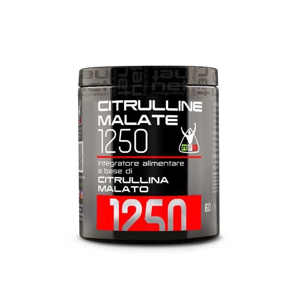 Net Citrulline Malate 1250 60 Compresse Citrullina per Energia ed Endurance