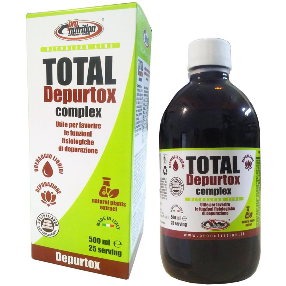 Pronutrition Total Depurtox Complex 500 ml Liquido con Funghi Shitake Antiossidante Naturale